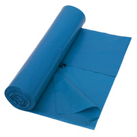 DEISS Premium Abfallsäcke 120L 70my blau, 250 Stück