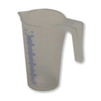 Flüssigkeits-Messbecher transparent 0,25 Liter