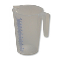 Flüssigkeits-Messbecher transparent 2 Liter
