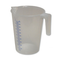 Flüssigkeits-Messbecher transparent 5 Liter