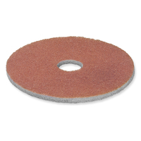 JUWEX Brillant Pad Grit 500, 255 mm, 10", rot