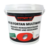 ompro® HR 33 Fortan Multiwipes, 80 Tücher