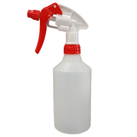 ompro® Profi-Sprühflasche 500 ml mit Sprayer rot/weiss