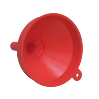 Trichter 160 mm Durchmesser Kunststoff rot