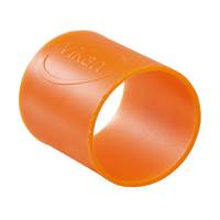 VIKAN farbcodierte Silikonbänder Ø26 mm, orange, 5 Stück