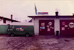 Der Firmensitz im Jahr 1982
