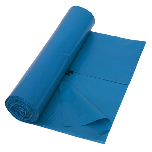 DEISS Premium Abfallsäcke 120L 60my blau, 250 Stück