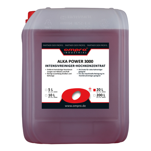 ompro® Alka Power 3000, 20 Liter