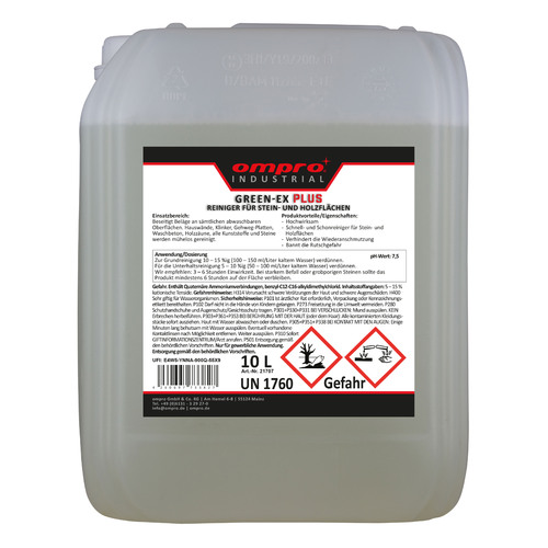 ompro® Green-Ex PLUS, 10 Liter