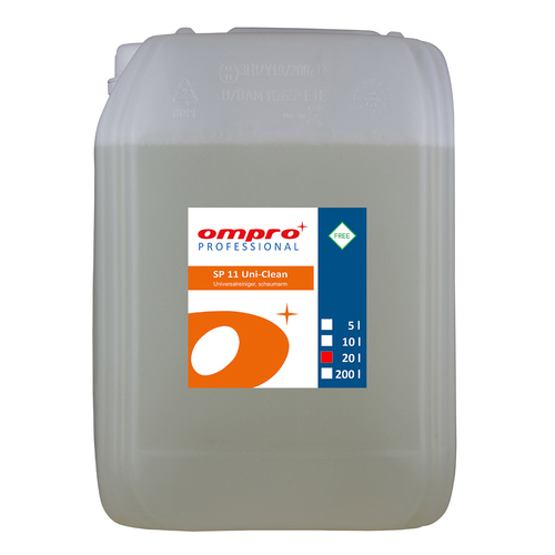 ompro® SP 11 Uni-Clean "FREE", 20 Liter