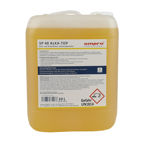 ompro® SP 40 Alka-Top, 10 Liter