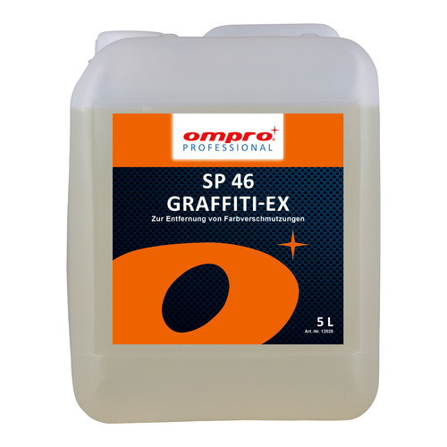 ompro® SP 46 Graffiti-Ex, 5 Liter [12028] - ompro GmbH & Co. KG -  Reinigungsmittel und Hygienebedarf für Profis