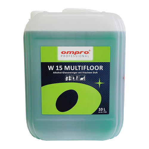 ompro® W 15 Multifloor, 10 Liter [17504] - ompro GmbH & Co. KG -  Reinigungsmittel und Hygienebedarf für Profis
