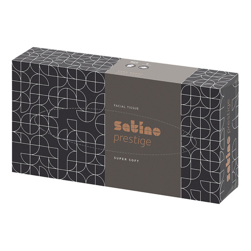 Satino Kosmetiktücher Prestige, 2-lagig, 40 Flachboxen