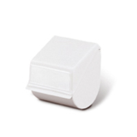 BASICA Toilettenpapierhalter Kunststoff weiss