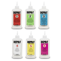 DEPRIT Professional Detachur-Set LC 1, 6 x 0,5 Liter