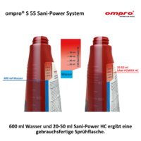 ompro® S 55 Sani-Power System SET