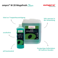 ompro® W 20 Megafresh Clean, 1 Liter