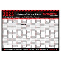 ompro® Wandkalender 2025 DIN A2