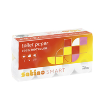 Satino Toilettenpapier Smart Kleinrollen, 2-lagig, 64 Rollen