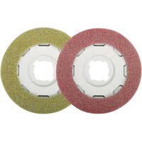 SEBO Pflegepads 1x gelb + 1x rot (Reinigungspads)