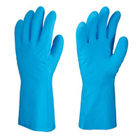STRONGHAND Nitril Schutzhandschuhe blau, Gr. 10 (XL)