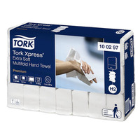 TORK Multifold-Handtücher "Premium" 2-lagig weiß, 2.100 Blatt